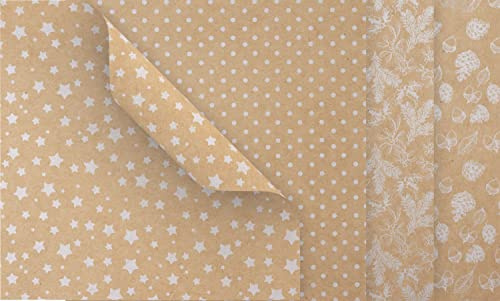 Faltpapier Kraftpapier, top quality, 15x15cm, 32 Blatt, 337050