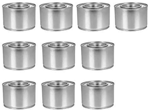 Gastro-Bedarf-Gutheil 10 x Sicherheitsbrennpaste Qualitätsprodukt Fire Paste Brennpaste Brenngel für Chafing Dish Speisewärmer Warmhaltebehälter