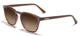D.Franklin Sonnenbrillen - Unisex - Sonnenbrille mit UV- Schutzgläsern - Modell ultra-light-sq-high - Quadratisch - Für Männer und Frauen - Sunglasses