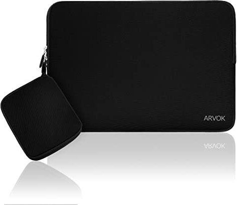 ARVOK Housse pour Ordinateur Portable 13 Pouces avec Sac supplémentaire/étui pour Ordinateur Portable en Toile résistante à l'eau/Mallette pour Tablette Ultrabook Sac de Transport