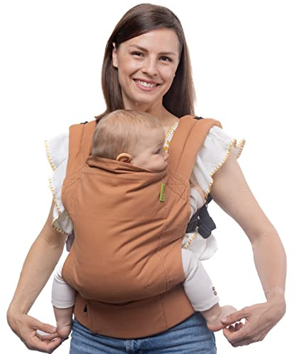 Boba Classic Babytrage Neugeborene ab Geburt bis Kleinkind - 100% Baumwoll-Canvas Baby Trage, Zertifiziert Hüftfreundlicher Baby Tragegurt, Verstellbarer Baby Carrier 3-20 kg