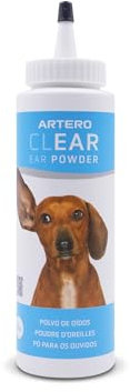 Artero Klare Ohrenpuder für Hunde. Verhindert Schweiß und beseitigt schlechten Geruch infolge der Feuchtigkeit in den Ohren des Hundes.