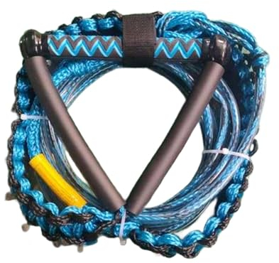 Wakeboard Leine Wasserski-Seil, tragbar, strapazierfähig, Wassersport-Seil mit Griff, Wake-Surf-Seil for Wassersport, Kneeboard, Wakeboard-Surfen