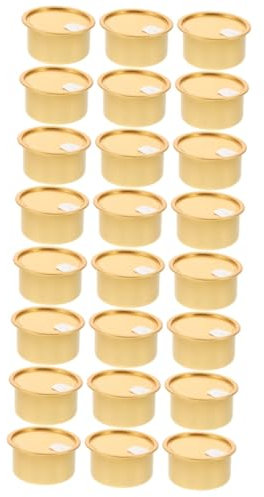 TOPBATHY Pz Scatola Di Lattine Lattina Di Tonno Vuota Barattoli Di Cibo Per Animali Con Coperchio Lattine Per Alimenti Riutilizzabili Di Barattolo Vuoto Alluminio