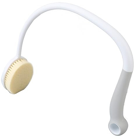 Brosse à Dos IncurvéE, Brosse de Bain à Long Manche en Forme de U avec Poils Souples pour Les Personnes âGéEs, Les Femmes Enceintes et Les Utilisateurs à Mobilité RéDuite
