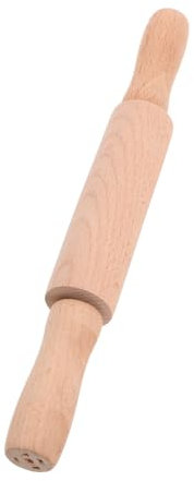 NAMOARLY Mini Rolling Pin for Boys and Girls Wooden Maker Safe Nudelholz for Baking Decorative Christmas Craft for Boy Girl's Kitchen Activities