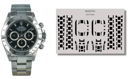 NOOYO Schutzfolie für Rolex Daytona 16520 Schutz für Gehäuse, Schließe und Armband