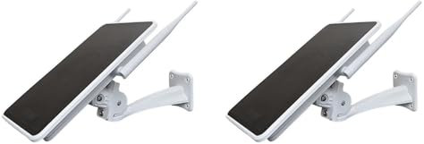 Eoslcusmvl 2X Routeur Solaire 6W 4G, Répéteur WiFi, Routeur 4G à Énergie Solaire, Une Machine, Étanche IP66