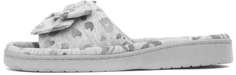 The Slipper Company Womens Grey Open Toe Slipper - Size 4 UK - Grey
