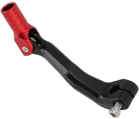 aqxreight Levier de Vitesses de Vitesse de Moto à Haute Résistance en Métal - Pédale de Changement de Vitesse Anti-Collision pour la Plupart des Vélos de saleté avec des Performances de (Rouge)