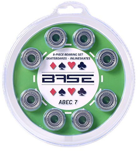 Base ABEC 7 Cuscinetto A Sfera, Verde, Taglia Unica