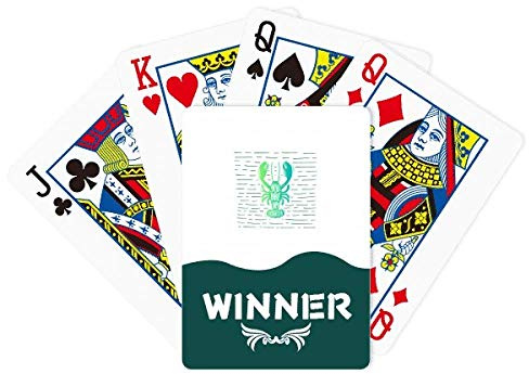 OFFbb-USA Lobster Claws Huge Art Deco Gift Fashion Winner Poker Playing Card Classic Game