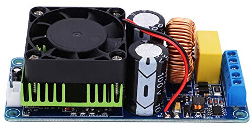 PUSOKEI DC58-70V IRS2092S Verstärkerplatine 500 W Hochfrequenz-Leistungsverstärkermodul HiFi-Stereo-Audioverstärkungsplatine für 4-8 Ohm / 10-18 Zoll Lautsprecher