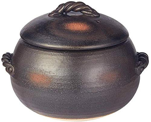 Sywlwxkq Cookware Terracotta Casserole Dish - Resistant to High Temperature, No Cracking Due to Rapid Cooling and Heating, Thermal Cycle, Purely Handmade-4L