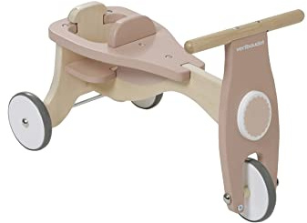 VERTBAUDET Babytrage mit Sitz für Babypuppen, FSC-Holz, Beige, mittelgroß, einfarbig mit Dekor