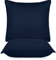 Utopia Bedding Almohadas (2 Unidades), 60 x 60 cm Almohadas de Primera, Fibra Hueca Virgen Siliconada, Almohadas Suave de Fácil Cuidado (Azul Marino)