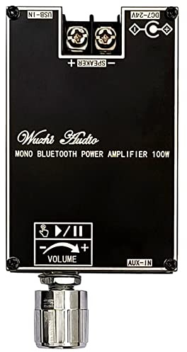 Comphic Mono 100W Bluetooth Audio Amplifier Board with Box Function TPA3116D2 BT5.1 Stereo Audio Module DC7-24V -1001B