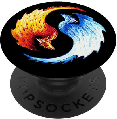 Yin Yang Dragon Pop Socket for Phone PopSockets Yin Yang PopSockets Swappable PopGrip