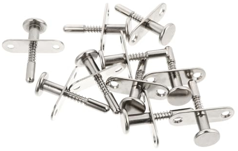 Anneome 10pcs Baby Bett Frühling Riegel Sichere Möbel Befestigungs Bolzen Kern