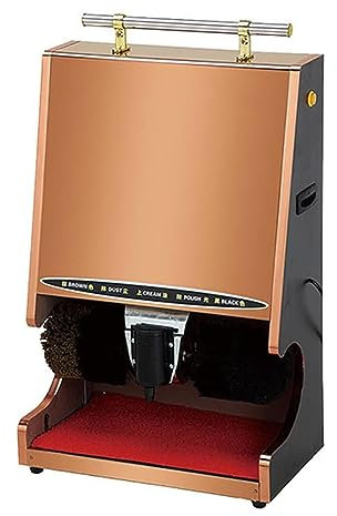 KJZQXYX Cireuses de Chaussures électriques, Cirage de Chaussures électrique à capteur Automatique, cireuse de Chaussures Automatique, pour Banque d'hôtel Familial (F)