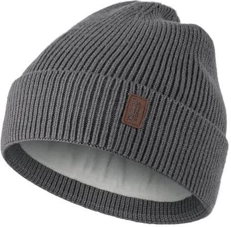 Wmcaps Mütze Herren mit Dickem Warmem Weichem Fleece-Futter | Klassische Modelle, sicherer Sitz, Versatile All-Day, für Outdoor-Arbeiten, Geschenke für Papa und Ehemann