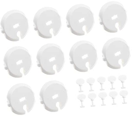 WATIIFUFU 20pièces Cache-prises De Protection Pour Garçon Fille Lot De Style Français Cache-prises Électriques Pour Garçon Fille