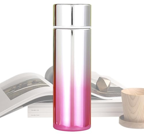 isothermes avec couvercles, petite bouteille isotherme en acier inoxydable de 150 ml, gobelet sous vide à double paroi pour homme et femme, 14,5 x 4,5 cm (portable, anti-fuite)