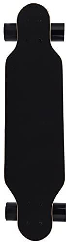Puente Professionelles Vierrad Erwachsener Longboard Flag Muster Longboard Skateboardmaple Longboardmaple Skateboardadult Skateboardlongboardskateboard Schwarz