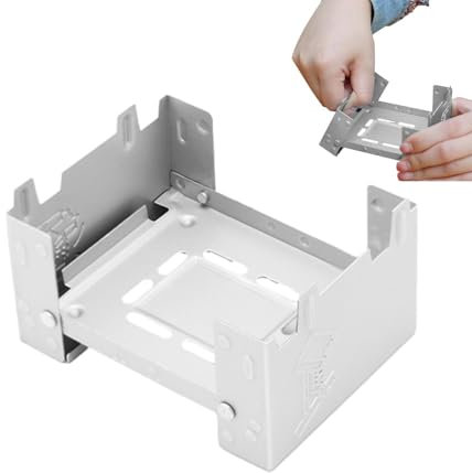 Pocket Stove | Foldable Camping Alcohol Pocket Stove,Camping Kitchen Supplies, Sports & Outdoors Equipment For Family, Friends, Home