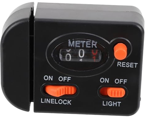 Abaodam Professional Fishing Line Length Measurer Manual Fish Line Gauge Outdoor Accurate Fishing Wire Counter for Anglers