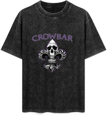 Crowbar T-Shirt Mens Black Tees Unisex Shirt L