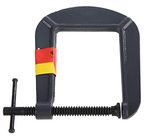 Heavy Duty G Type Woodworking C Clamp Professional Grade Steel Forged Carpentry Clamping Device for DIY Projects and Woodworking Crafts (Clamping thickness 70*depth 110mm)