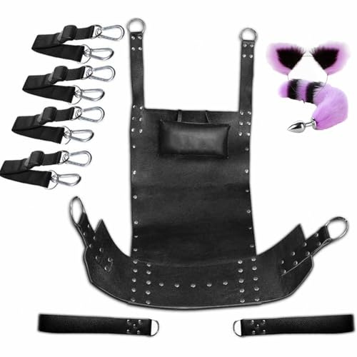 Sexschaukel Mit Gerüst Sex Schaukel Liebesschaukel Ständer Gestell Für Balkenhalterung Boden Erwachsene Extrem Halterung Bequem Luxus 200kg Delux Rot Sexschschaukel Leder Brett,#1