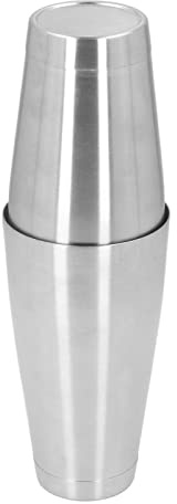 Cocktail Shaker Cup Kit Professionell bartender i rostfritt stål Shaking Tins Mixing Tool för Bar Home Bartending-entusiaster 16.1oz (Dubbel botten)