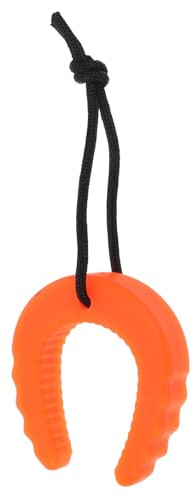 ABOOFAN Portable C-Shaped Door Stopper with Anti-Pinch Safety Clip Orange Security Door Wedge for Emergency Services and Firefighter Training Commercial Grade Stop for Fire Exit