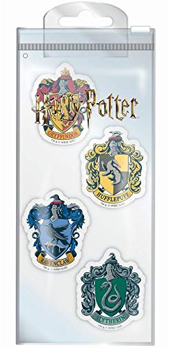 Harry Potter Set mit 4 Radierern, 9 x 3 x 21,5 cm