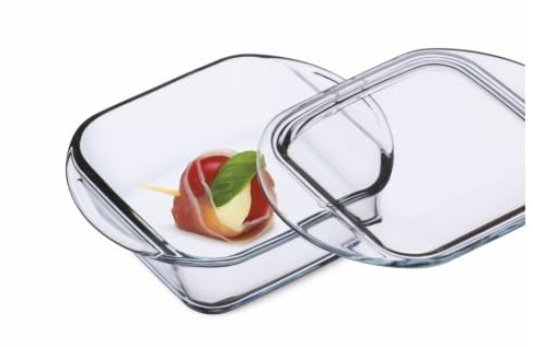 Simax Casserole Dish For Oven, 10 Ounce Mini Glass Baking Dish With Lid, Small, Personal Sized Bakeware and Cookware, Great for Storage, Microwave, Oven, And Dishwasher Safe Borosilicate Glass Dish