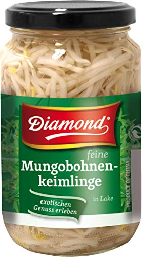 DIAMOND Mungobohnenkeimlinge in Lake, für Currys und Wokgerichte - 6 x 330 g