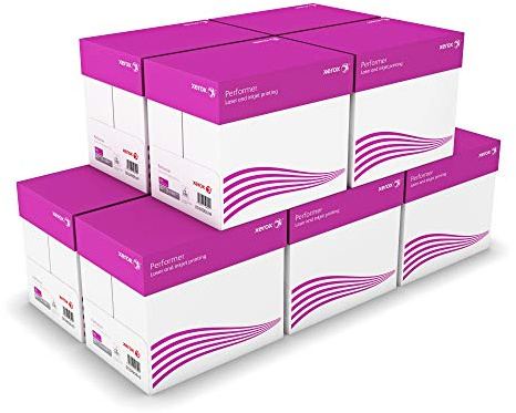 Xerox Performer Multifunktionspapier, 80 g/m², A4, weiß - 10 Kartons, 50 Packungen, 25.000 Blatt