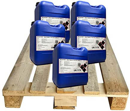 BIOSPRINT 100LT BIOETANOLO Sprint COMBUSTIBILE Liquido Ecologico Naturale INODORE Camino - FORNITA su PEDANA