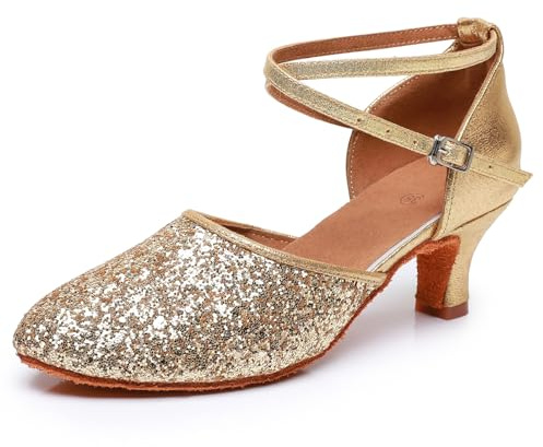 Chaussures de Danse Professionnelles pour Femme - Chaussures de Danse Latine Salsa Bachata
