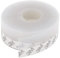 SIOPPKIK Bas de Porte Adhésif,8M x 25MM Transparent Bande D'étanchéité en Silicone Souple Adhésif Imperméable à l'Eau Isolement du Bruit pour Porte Fenêtre Anti Souris Fourmi Cafard Insectes