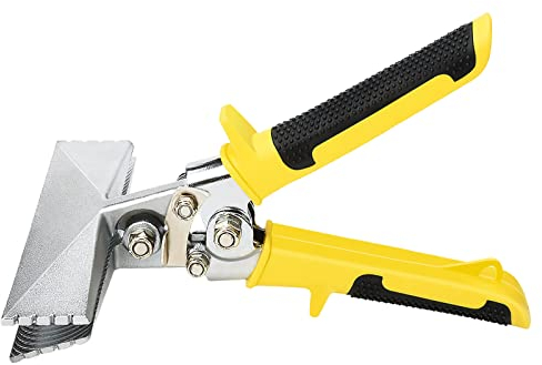 Profiwoab 150mm pinza per piegare lamiere con impugnatura comoda, pinza per aggraffatura, pinza per piegare il metallo dritta