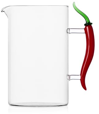 Ichendorf Milano Piment Piment, Collection Vegetables, 150 cl, verre borosilicate, fait à la main