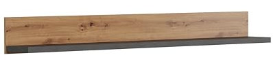 trendteam smart living - Follow - Wandregal - Artisan Eiche/Matera - großzügiges Wandboard im modernen Design - (BxHxT) 180 x 20 x 22 cm - Regal für Wohnzimmer, Arbeitszimmer oder Flur