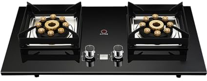 Cuisinière À Gaz À Brûleur, Gauche 9,0 KW, Droite 5,2 KW, Cuisinière À Gaz À Double Usage Intégrée De Bureau, For Restaurant(NG)