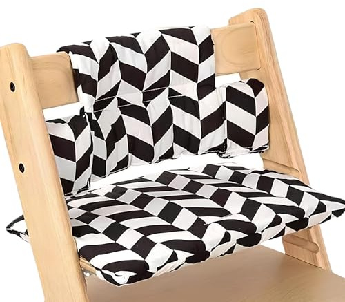 volumoon Sitzpolster Sitzauflage,Sitzkissen kompatibel mit Stokke Tripp Trapp Hochstuhl,Sitzkissen Set,Hochstuhl Sitzkissen,Hochstuhlzubehör,Weiches Sitzkissen,für Säuglinge,Babys,Kleinkinder