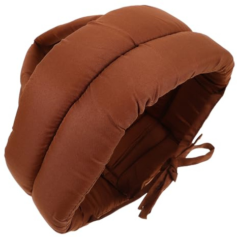 POPETPOP Sombrero Protector Cabeza Anticaídas Gorro Protector Reforzado para Personas Mayores Casco de Seguridad Blando con Correa Ajustable para Prevenir Lesiones al Cabeza Casa o Paseos