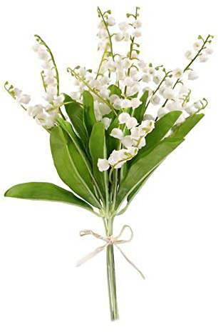 Liljekonvalj – bunt/bunt konstgjorda blommor