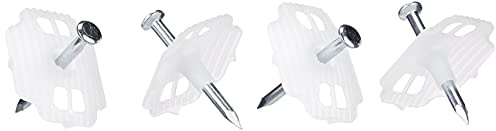 Kimmel Futura Lot de 50 rondelles à clou 3,3 x 40 mm pour fixation de câble, serre-câble, disque de serrage